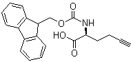 Fmoc-L-propargylalanine molecular structure (CAS 942518-21-0)