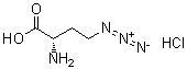 (2S)-2-Amino-4-azidobutanoic acid hydrochloride (1:1) molecular structure (CAS 942518-29-8)
