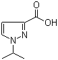 结构式 CAS# 942631-65-4, 1-异丙基-1H-吡唑-3-甲酸