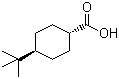 反式-4-叔丁基环己羧酸分子结构 (CAS 943-29-3)