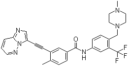 Ponatinib molecular structure (CAS 943319-70-8)