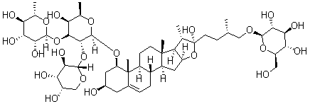 Ophiopogoside A molecular structure (CAS 943914-99-6)