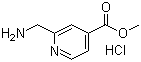 structure of CAS# 94413-69-1, Methyl 2-(aminomethyl)isonicotinate hydrochloride