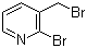 2-Bromo-3-(bromomethyl)pyridine molecular structure (CAS 94446-97-6)