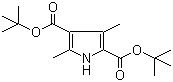 Di-(tert-butyl) 3,5-dimethyl-1H-pyrrole-2,4-dicarboxylate molecular structure (CAS 94461-44-6)