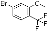 2-Trifluoromethyl-5-bromoanisole molecular structure (CAS 944805-63-4)