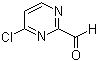 4-氯嘧啶-2-甲醛分子结构 (CAS 944902-13-0)