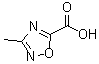 3-Methyl-1,2,4-oxadiazole-5-carboxylic acid molecular structure (CAS 944906-32-5)