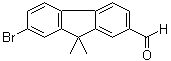 结构式 CAS# 944940-90-3, 7-溴-9,9-二甲基-9H-芴-2-甲醛
