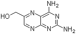 2,4-二氨基-6-羟甲基蝶啶分子结构 (CAS 945-24-4)