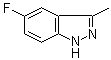 5-氟-3-甲基-1H-吲唑分子结构 (CAS 945265-03-2)