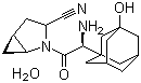结构式 CAS# 945667-22-1, 沙格列汀单水化合物