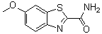 6-Methoxy-2-benzothiazolecarboxamide molecular structure (CAS 946-12-3)