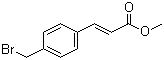 Methyl 3-(4-bromomethyl)cinnamate molecular structure (CAS 946-99-6)