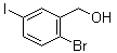 structure of CAS# 946525-30-0, 2-Bromo-5-iodobenzenemethanol