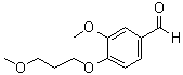 3-Methoxy-4-(3-methoxypropoxy)benzaldehyde molecular structure (CAS 946670-72-0)
