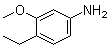 structure of CAS# 947691-59-0, 4-Ethyl-3-methoxyaniline;4-Ethyl-3-methoxybenzenamine