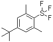 2,6-Dimethyl-4-tert-butylphenylsulfur trifluoride molecular structure (CAS 947725-04-4)