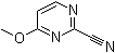 2-Cyano-4-methoxypyrimidine molecular structure (CAS 94789-37-4)