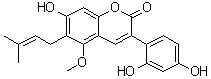 Glycycoumarin molecular structure (CAS 94805-82-0)