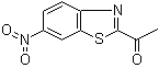 1-(6-Nitro-2-benzothiazolyl)ethanone molecular structure (CAS 94834-02-3)