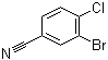 结构式 CAS# 948549-53-9, 3-溴-4-氯苯甲腈