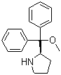 结构式 CAS# 948595-05-9, (R)-2-(甲氧基二苯甲基)吡咯烷