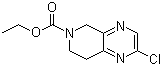 Ethyl 2-chloro-7,8-dihydropyrido[3,4-b]pyrazine-6(5H)-carboxylate molecular structure (CAS 949922-49-0)