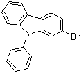 2-Bromo-9-phenyl-9H-carbazole molecular structure (CAS 94994-62-4)