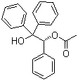 (R)-(-)-1,1,2-三苯基-1,2-乙二醇 2-乙酸酯分子结构 (CAS 95061-47-5)