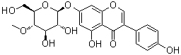 5-Hydroxy-3-(4-hydroxyphenyl)-7-[(4-O-methyl-beta-D-glucopyranosyl)oxy]-4H-1-benzopyran-4-one molecular structure (CAS 950910-16-4)