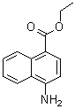 4-Amino-1-naphthalenecarboxylic acid ethyl ester molecular structure (CAS 95092-84-5)