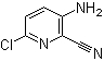 3-氨基-6-氯吡啶-2-甲腈分子结构 (CAS 95095-84-4)