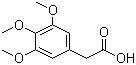 structure of CAS# 951-82-6, 3,4,5-Trimethoxyphenylacetic acid