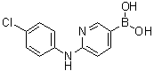 [6-(4-Chlorophenylamino)pyridin-3-yl]boronic acid molecular structure (CAS 951771-31-6)