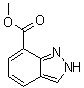 structure of CAS# 952479-65-1, 2H-Indazole-7-carboxylic acid methyl ester;Methyl 2H-indazole-7-carboxylate