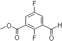Methyl 2,5-difluoro-3-formylbenzoate molecular structure (CAS 952480-00-1)