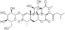 鸦胆甙 A分子结构 (CAS 95258-15-4)