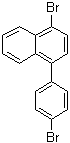 1-Bromo-4-(4-bromophenyl)naphthalene molecular structure (CAS 952604-26-1)