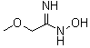 N-Hydroxy-2-methoxyethanimidamide molecular structure (CAS 95298-88-7)