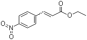 结构式 CAS# 953-26-4, 4-硝基肉桂酸乙酯