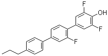 2',3,5-Trifluoro-4''-propyl-[1,1':4',1''-terphenyl]-4-ol molecular structure (CAS 953049-31-5)