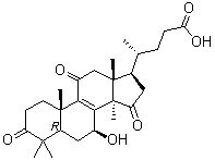 Lucidenic acid A molecular structure (CAS 95311-94-7)