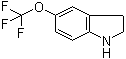 2,3-Dihydro-5-(trifluoromethoxy)-1H-indole molecular structure (CAS 953906-76-8)