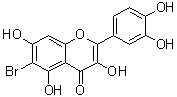 6-Bromoquercetin molecular structure (CAS 95412-46-7)
