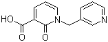 2-Oxo-1-(pyridin-3-ylmethyl)-1,2-dihydropyridine-3-carboxylic acid molecular structure (CAS 954225-20-8)