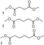 Dibasic ester molecular structure (CAS 95481-62-2)