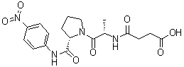 N-(3-Carboxy-1-oxopropyl)-L-alanyl-N-(4-nitrophenyl)-L-prolinamide molecular structure (CAS 95632-46-5)