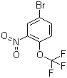 2-三氟甲氧基-5-溴硝基苯分子结构 (CAS 95668-20-5)