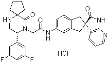 MK 3207 hydrochloride molecular structure (CAS 957116-20-0)